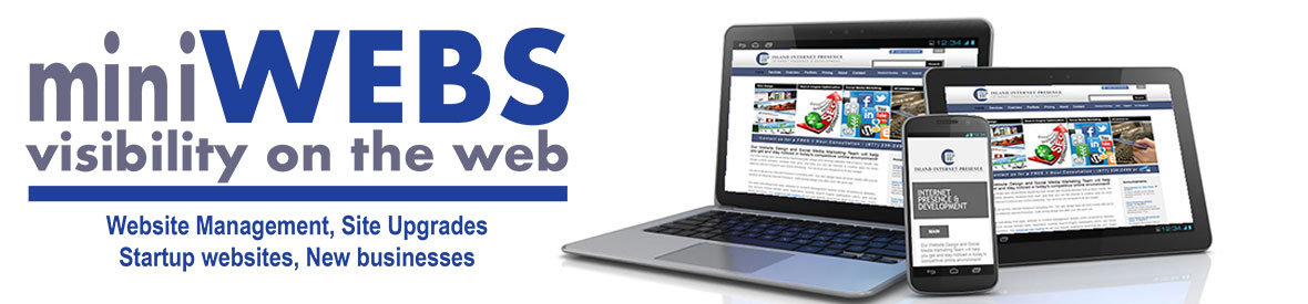 Miniwebs - Website Design, Hosting and Management